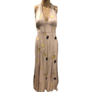 ANTHROPOLOGY: lavender tulip halter dress